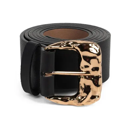 Cinto Dakota em Couro Preto