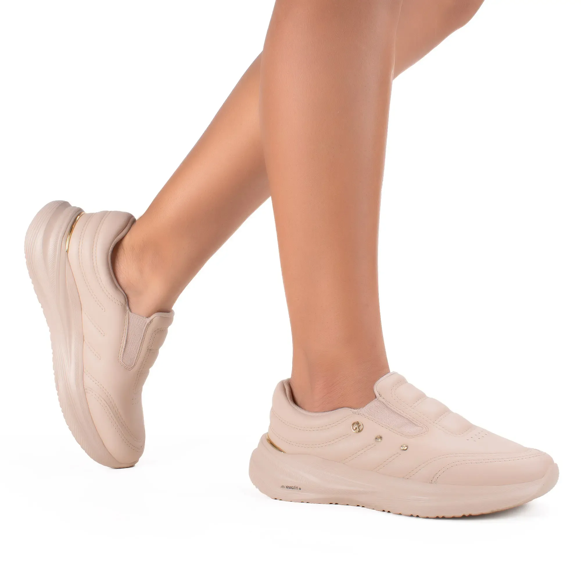 Tênis Kolosh Esportivo Slip On Rosa - Dakota